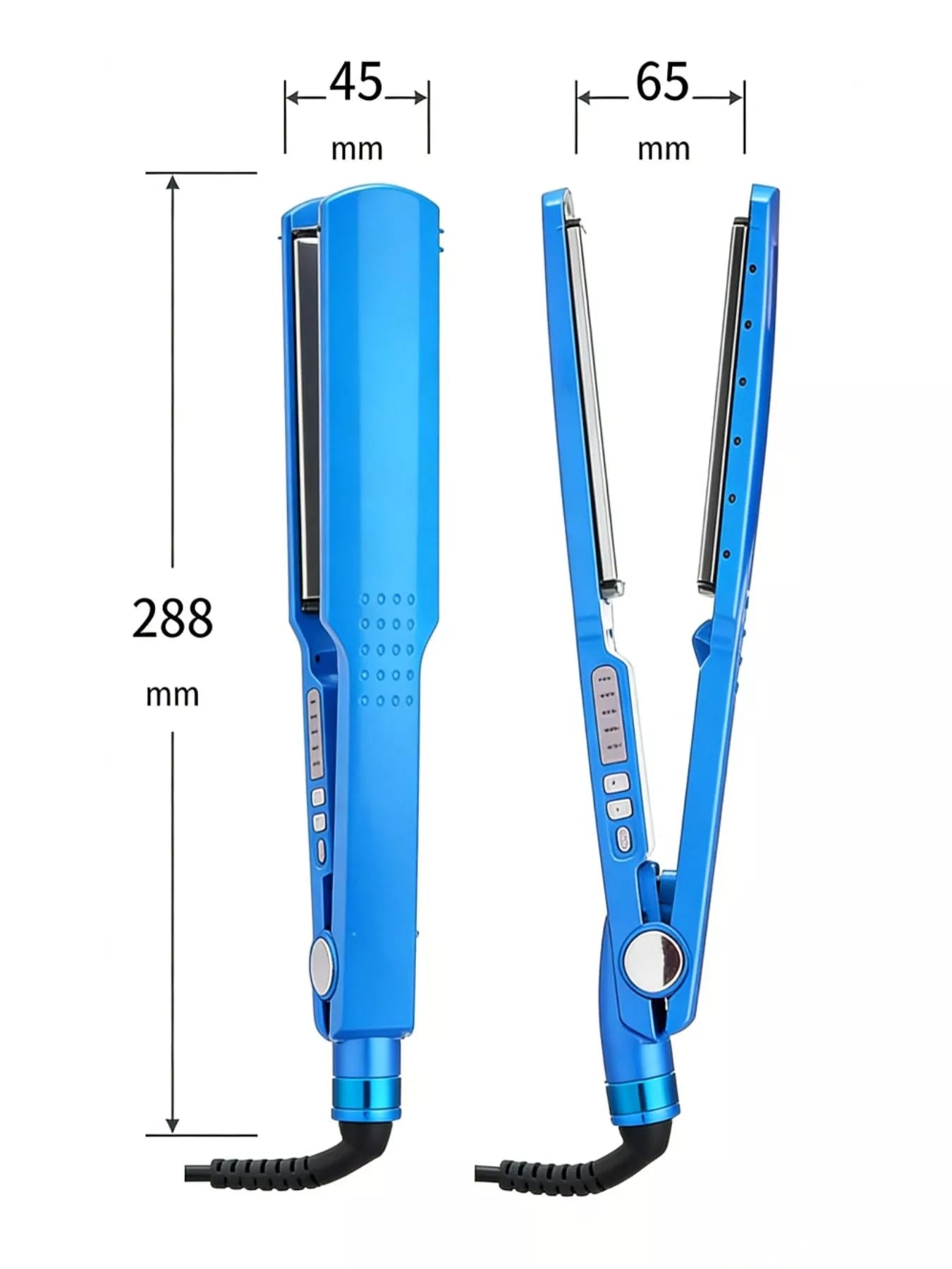 Adjustable Temperature Hair Straightener - 2 - in - 1 Curling & Straightening - Health & Beauty > Personal Care > Hair Care > Hair Styling Tools | VivaMix StoreAdjustable Temperature Hair Straightener - 2 - in - 1 Curling & Straightening - VivaMix Store