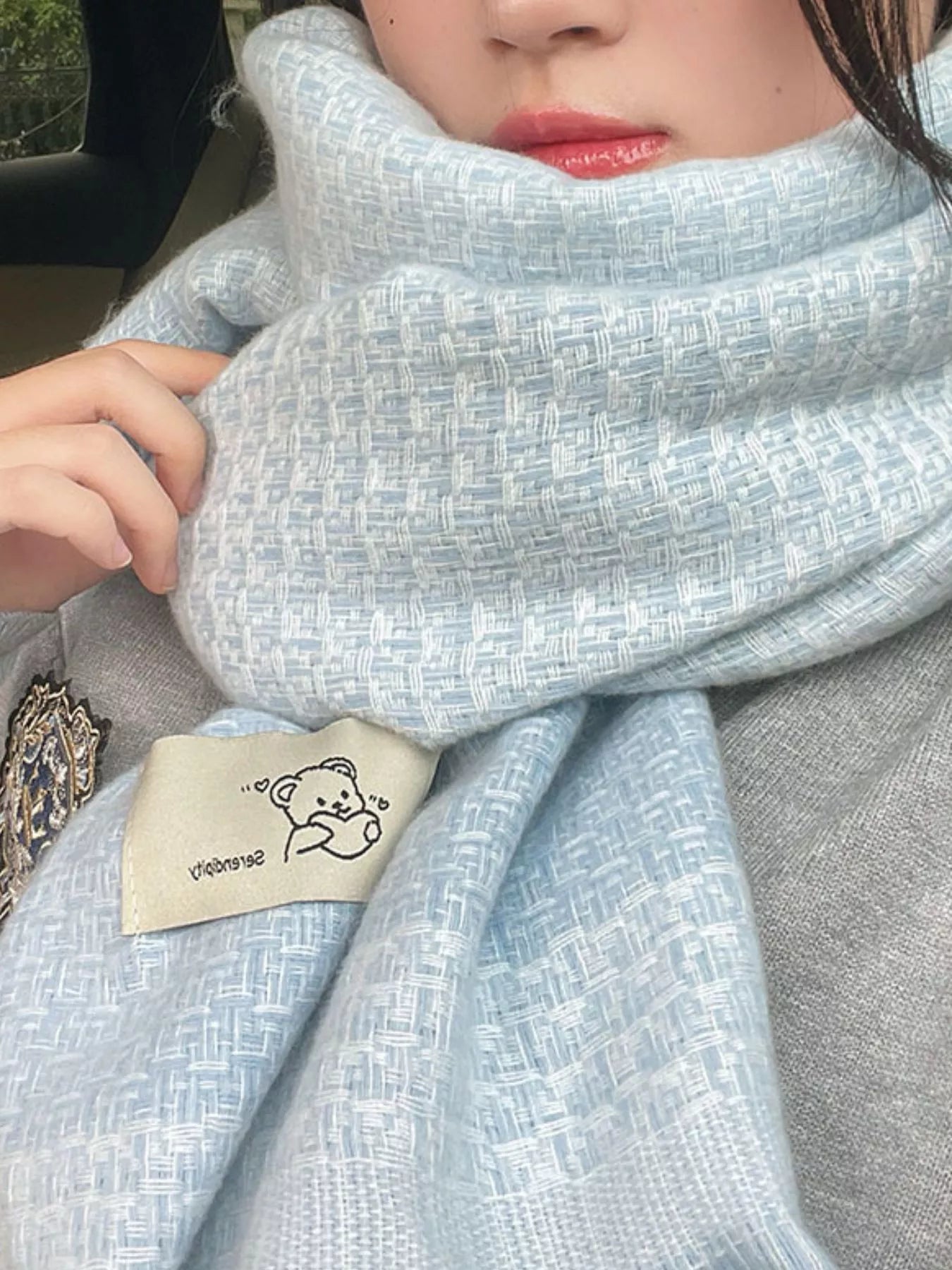 Raw Hem Scarf - | VivaMix StoreRaw Hem Scarf - VivaMix Store