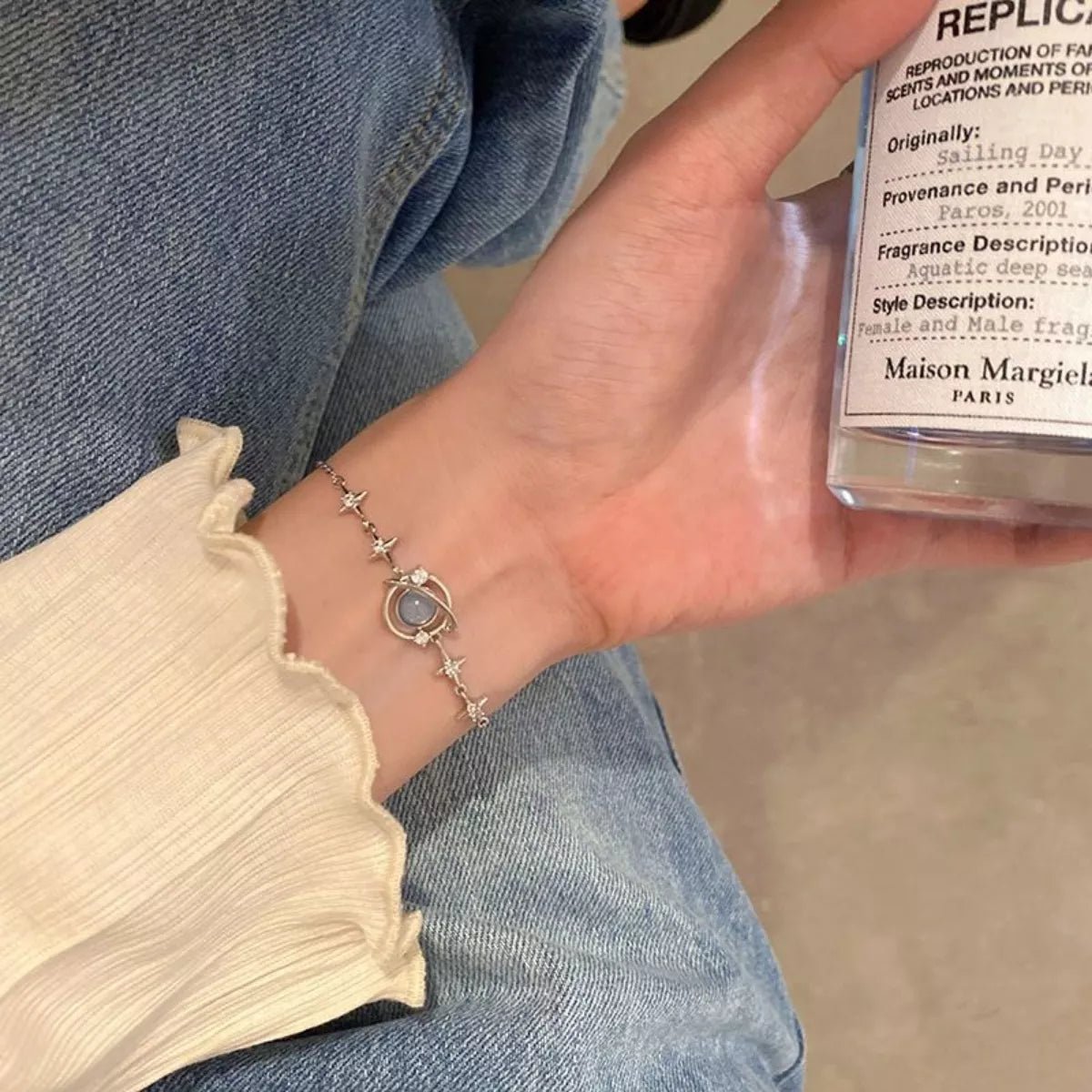 925 Sterling Silver Planet Bracelet - Bracelets | VivaMix Store925 Sterling Silver Planet Bracelet - VivaMix Store