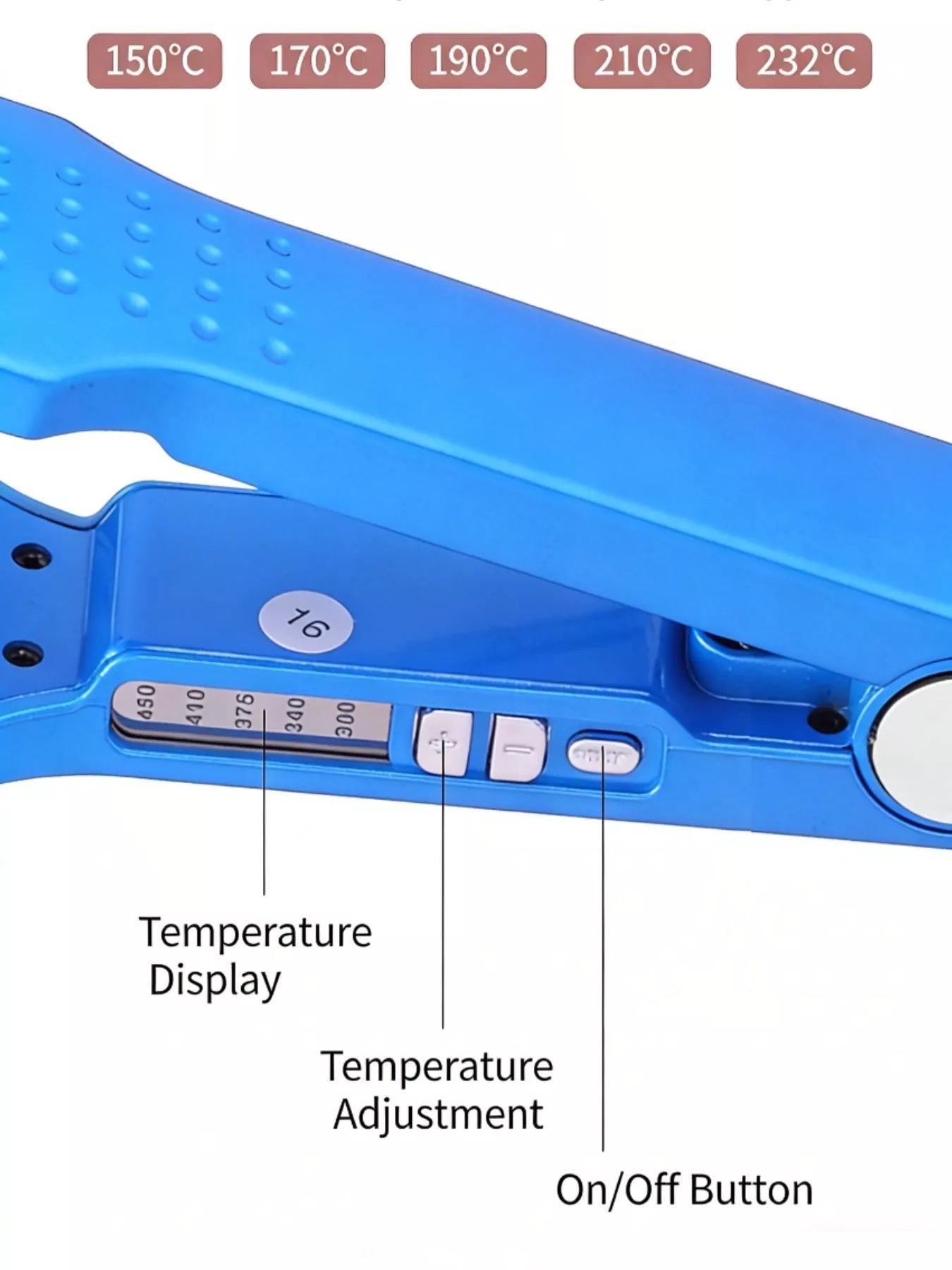 Adjustable Temperature Hair Straightener - 2 - in - 1 Curling & Straightening - Health & Beauty > Personal Care > Hair Care > Hair Styling Tools | VivaMix StoreAdjustable Temperature Hair Straightener - 2 - in - 1 Curling & Straightening - VivaMix Store