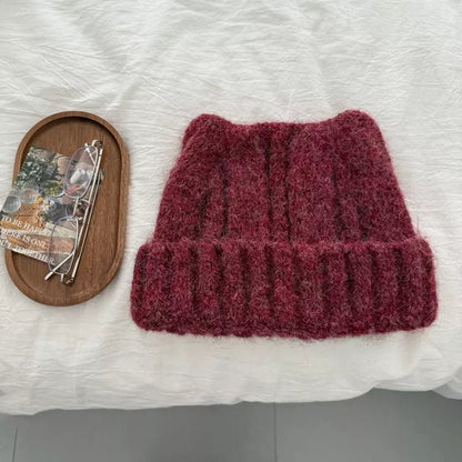 Cute Cat Ear Knitted Beanie Hat - | VivaMix StoreCute Cat Ear Knitted Beanie Hat - VivaMix Store