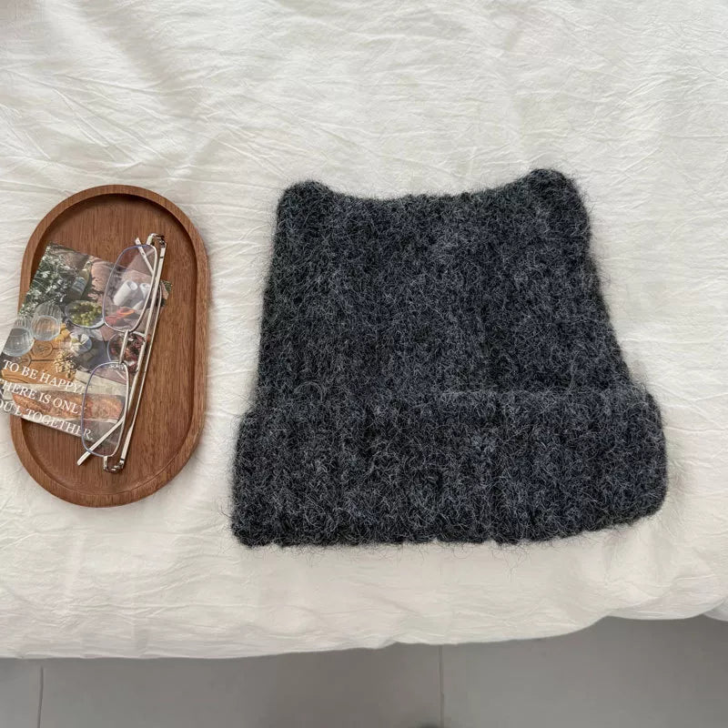 Cute Cat Ear Knitted Beanie Hat - | VivaMix StoreCute Cat Ear Knitted Beanie Hat - VivaMix Store