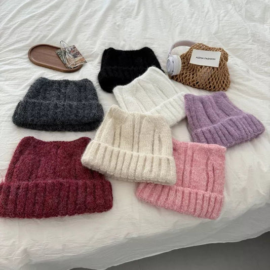Cute Cat Ear Knitted Beanie Hat - | VivaMix StoreCute Cat Ear Knitted Beanie Hat - VivaMix Store
