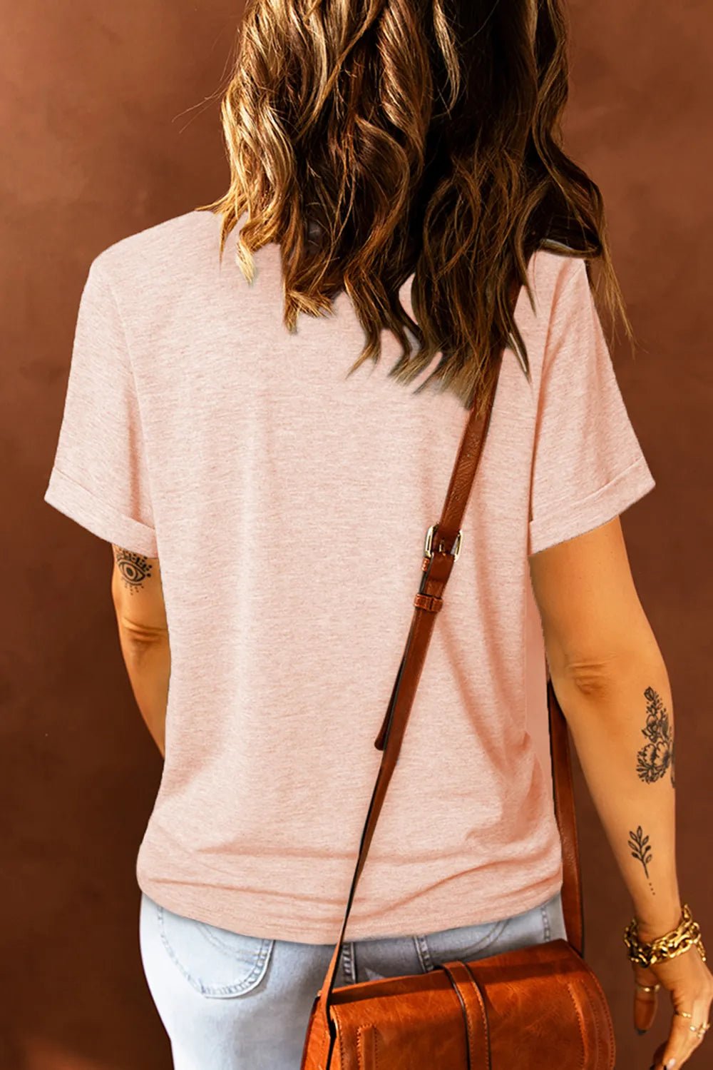 Rabbit Graphic Round Neck T-Shirt - | VivaMix StoreRabbit Graphic Round Neck T-Shirt - VivaMix Store