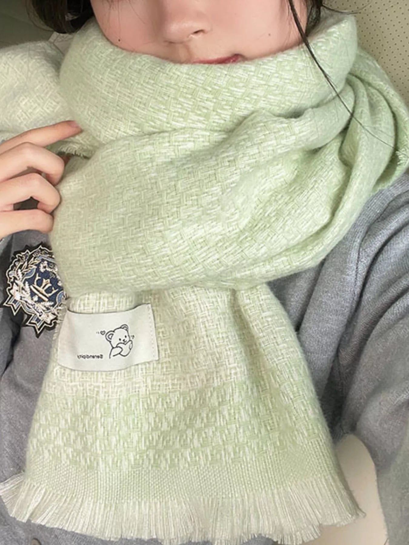 Raw Hem Scarf - | VivaMix StoreRaw Hem Scarf - VivaMix Store