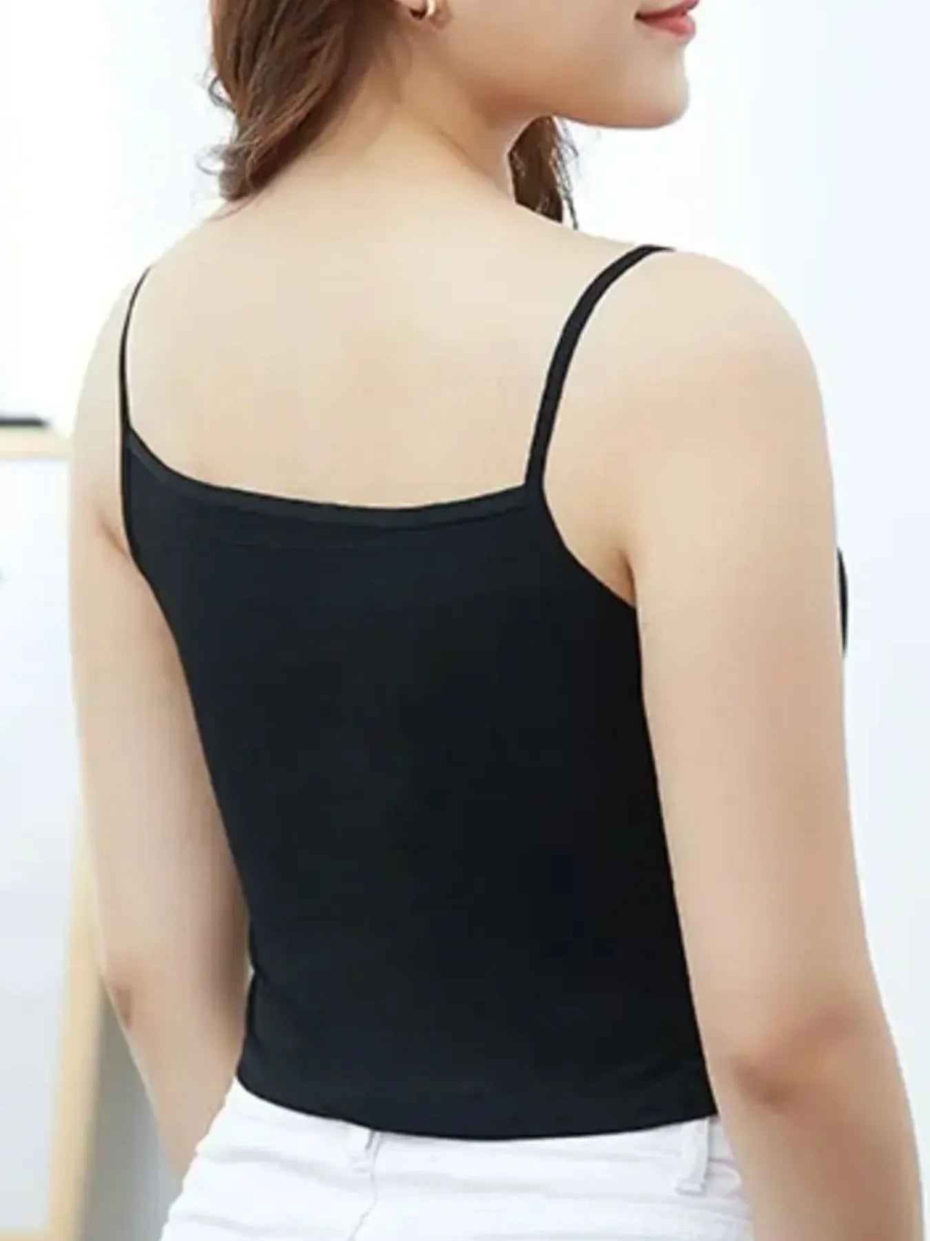 Scoop Neck Cropped Tank Top - | VivaMix StoreScoop Neck Cropped Tank Top - VivaMix Store