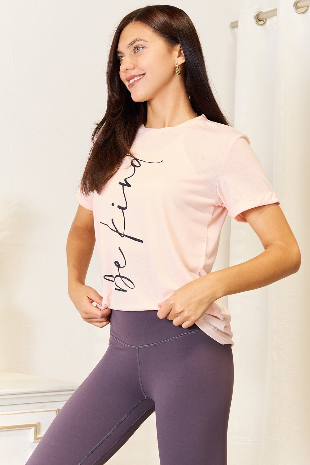 Simply Love BE KIND Graphic Round Neck T-Shirt - | VivaMix StoreSimply Love BE KIND Graphic Round Neck T-Shirt - VivaMix Store