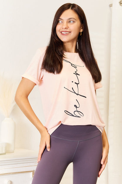 Simply Love BE KIND Graphic Round Neck T-Shirt - | VivaMix StoreSimply Love BE KIND Graphic Round Neck T-Shirt - VivaMix Store
