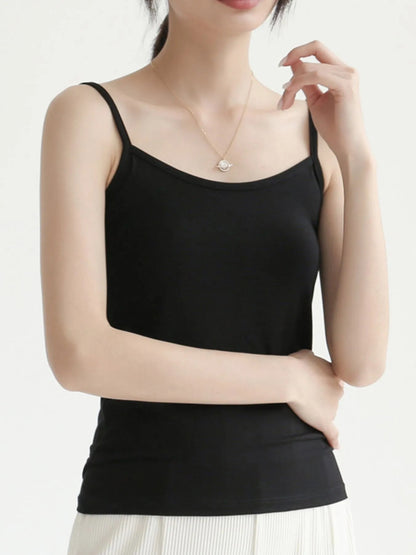 Solid Color Scoop Neck Cami - | VivaMix StoreSolid Color Scoop Neck Cami - VivaMix Store