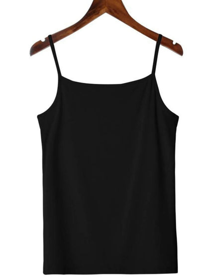Solid Color Scoop Neck Cami - | VivaMix StoreSolid Color Scoop Neck Cami - VivaMix Store