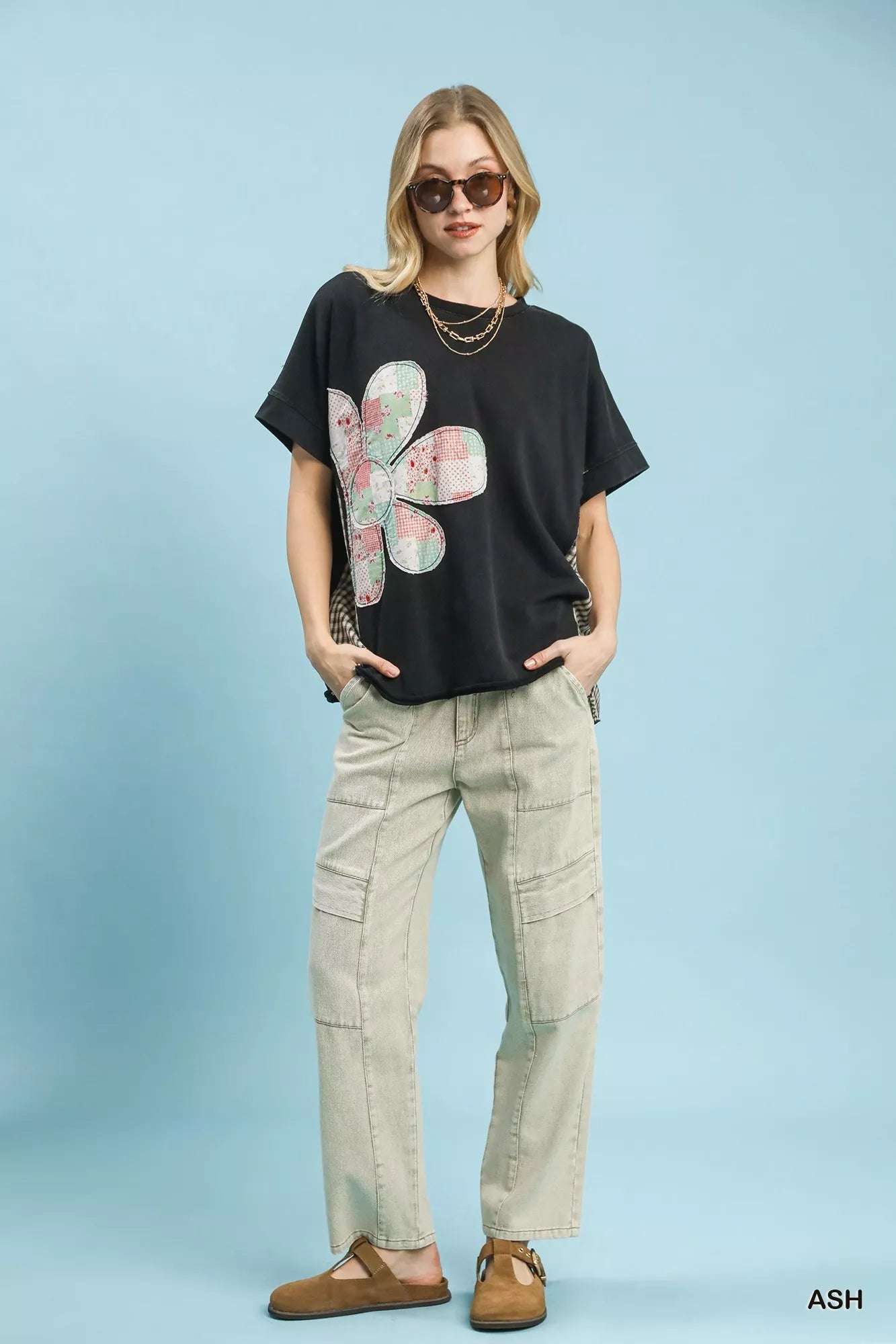 Umgee Mineral Wash French Terry Top - | VivaMix StoreUmgee Mineral Wash French Terry Top - VivaMix Store