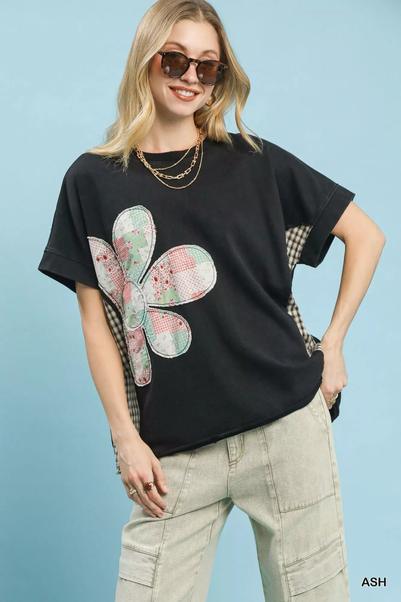 Umgee Mineral Wash French Terry Top - | VivaMix StoreUmgee Mineral Wash French Terry Top - VivaMix Store